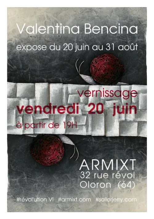 Valentina Bencina | Peintures & Collages | exposition Oloron (64)