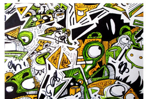 "De l'art en petits morceaux" | Aurel Street artist, Oloron (64)